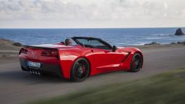 Chevrolet Corvette C7 Stingray Cabrio (2014) - wersja europejska - widok z tyłu