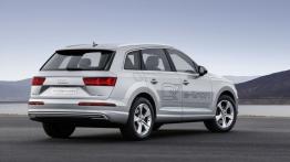 Audi Q7 II e-tron 2.0 TFSI quattro (2016) - widok z tyłu