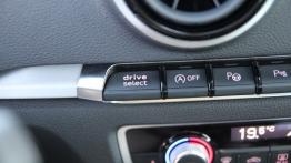 Audi S3 Sportback 2.0 TFSI 300KM - galeria redakcyjna - przyciski na konsoli środkowej