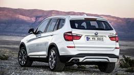 BMW X3 F25 Facelifting (2014) - widok z tyłu