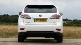 Lexus RX 450h F Sport - widok z tyłu