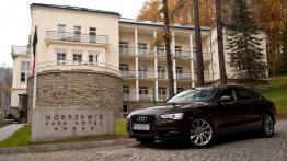 Audi A5 Sportback Facelifting w Szczawnicy - lewy bok
