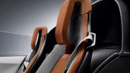 BMW i8 Spyder Concept - zagłówek na fotelu kierowcy, widok z przodu