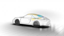 Porsche 911 (991) Carrera Cabrio - szkic auta