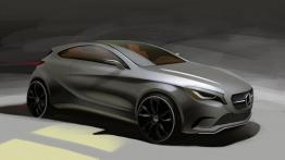 Mercedes klasa A Concept - szkic auta