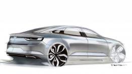 Renault Talisman (2016) - szkic auta