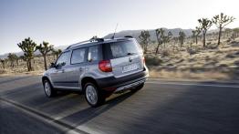 Skoda Yeti 2011 - widok z tyłu