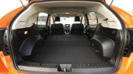 Subaru XV - tylna kanapa złożona, widok z bagażnika