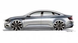 Renault Talisman (2016) - szkic auta
