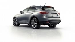 Infiniti QX70 (2014) - tył - reflektory wyłączone