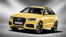 Audi RS Q3 (2014) - przód - reflektory włączone
