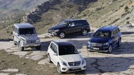 Mercedes klasy G 2013 - widok z góry