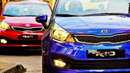 Kia Rio sedan 2012 - przód - inne ujęcie