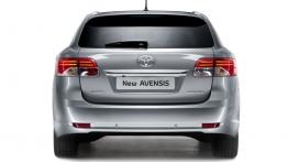 Toyota Avensis III kombi Facelifting - widok z tyłu