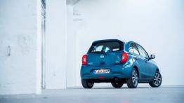 Nissan Micra K13 Facelifting (2013) - widok z tyłu