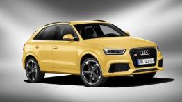 Audi RS Q3 (2014) - przód - reflektory włączone