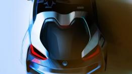 BMW i8 Spyder Concept - szkic auta