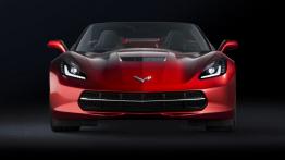 Chevrolet Corvette C7 Stingray Cabrio (2014) - przód - reflektory włączone