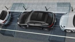 Porsche Macan (2014) - schemat działania asystenta parkowania