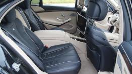 Mercedes S (W222) 350 BlueTEC L - galeria redakcyjna - widok ogólny wnętrza