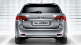 Toyota Avensis III kombi Facelifting - widok z tyłu