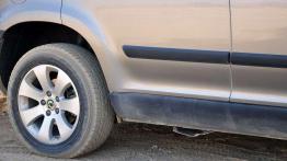 Skoda Yeti w Namibii - dzień 2 - poznajemy szutry i piaski