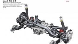 Audi RS Q3 Facelifting (2015) - zawieszenie tylne