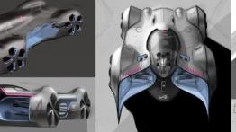 Alpine Vision Gran Turismo Concept (2015) - szkic auta