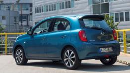 Nissan Micra K13 Facelifting (2013) - widok z tyłu