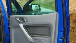 Ford Ranger V Podwójna kabina - galeria redakcyjna - drzwi tylne prawe od wewnątrz