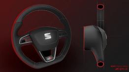 Seat Leon III SC Cupra (2014) - szkic wnętrza