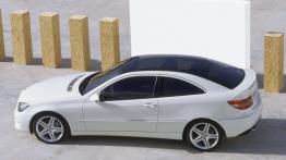 Mercedes CLC - widok z góry