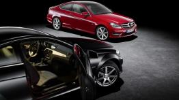 Mercedes klasa C Coupe 2012 - widok z przodu