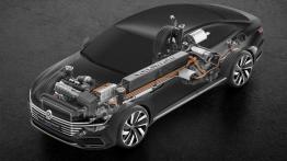 Volkswagen Sport Coupe Concept GTE (2015) - schemat konstrukcyjny auta