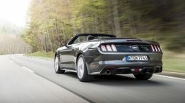 Ford Mustang VI Cabrio GT (2015) - wersja europejska - widok z tyłu