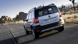 Skoda Yeti 2011 - widok z tyłu