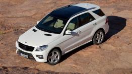 Mercedes klasa M 2012 - widok z góry