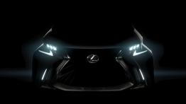Lexus LF-SA Concept (2015) - przód - reflektory włączone