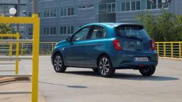 Nissan Micra K13 Facelifting (2013) - widok z tyłu