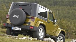 Jeep Wrangler 2007 - widok z tyłu