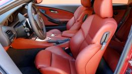 BMW Seria 6 E63 - widok ogólny wnętrza z przodu