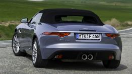 Jaguar F-Type V6 Satellite Grey - widok z tyłu
