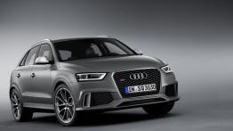 Audi RS Q3 (2014) - przód - reflektory włączone