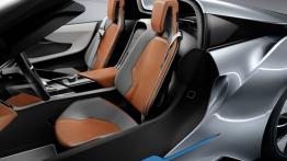 BMW i8 Spyder Concept - widok ogólny wnętrza z przodu