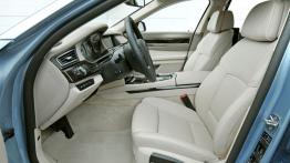 BMW serii 7 ActiveHybrid Facelifting - widok ogólny wnętrza z przodu