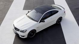Mercedes C63 AMG Coupe 2012 - widok z góry