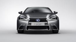 Lexus GS IV 450h F-Sport (2012) - przód - reflektory włączone