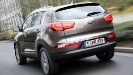 Kia Sportage III Facelifting (2014) - widok z tyłu