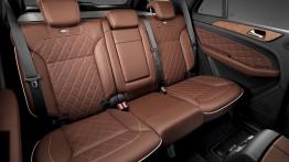 Mercedes klasa M 2012 - tylna kanapa