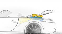 Porsche 911 (991) Carrera Cabrio - szkic auta